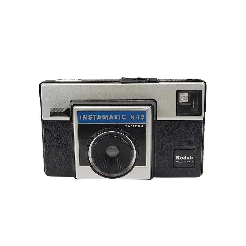 KODAK INSTAMATIC X-15 VINTAGE 126 FILM CAMERA, WINDS & SNAPS, COLLECTORS